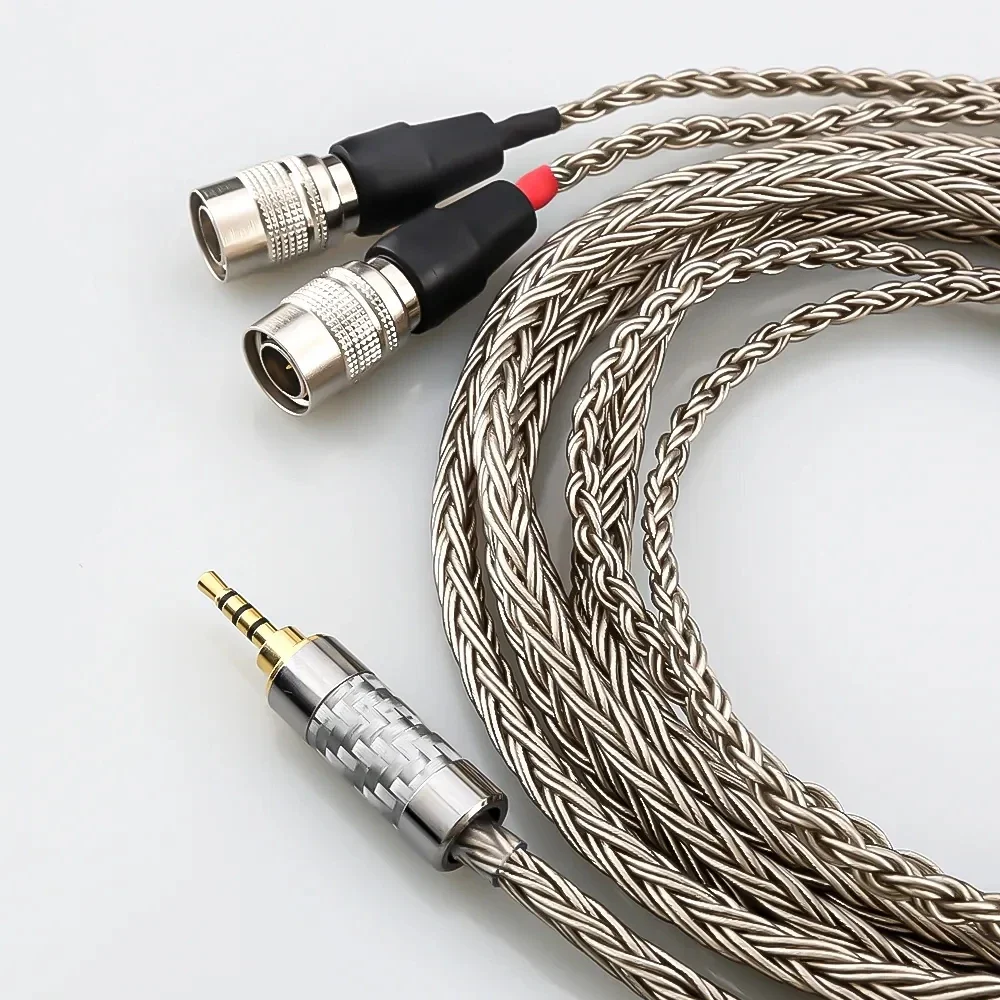 ترقية كابل الصوت 16 الأساسية لكابل سماعة الرأس Dan Clark Audio Mr Speakers Ether Alpha Dog Prime عالي الجودة