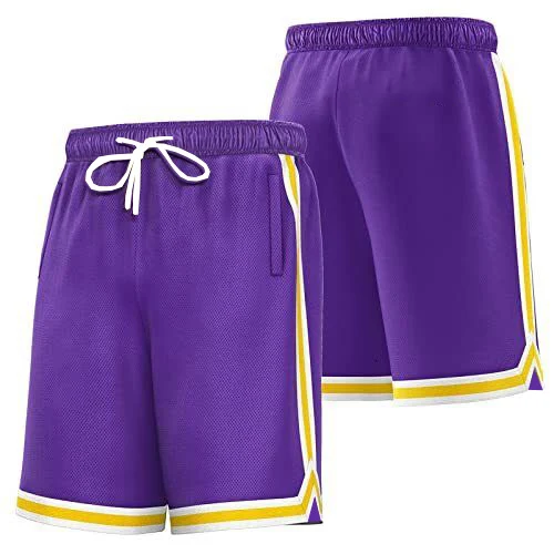 

Fashion Men's Basketball Sports Shorts Gym Running Training Shorts with Pockets Unisex Basketball Quick-drying Short Pants Moto