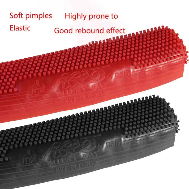 YINHE 955 Long Pips Cured Table Tennis Rubber OX HuangJianJiang  with German Technology Professional Attacking Ping Pong Rubber