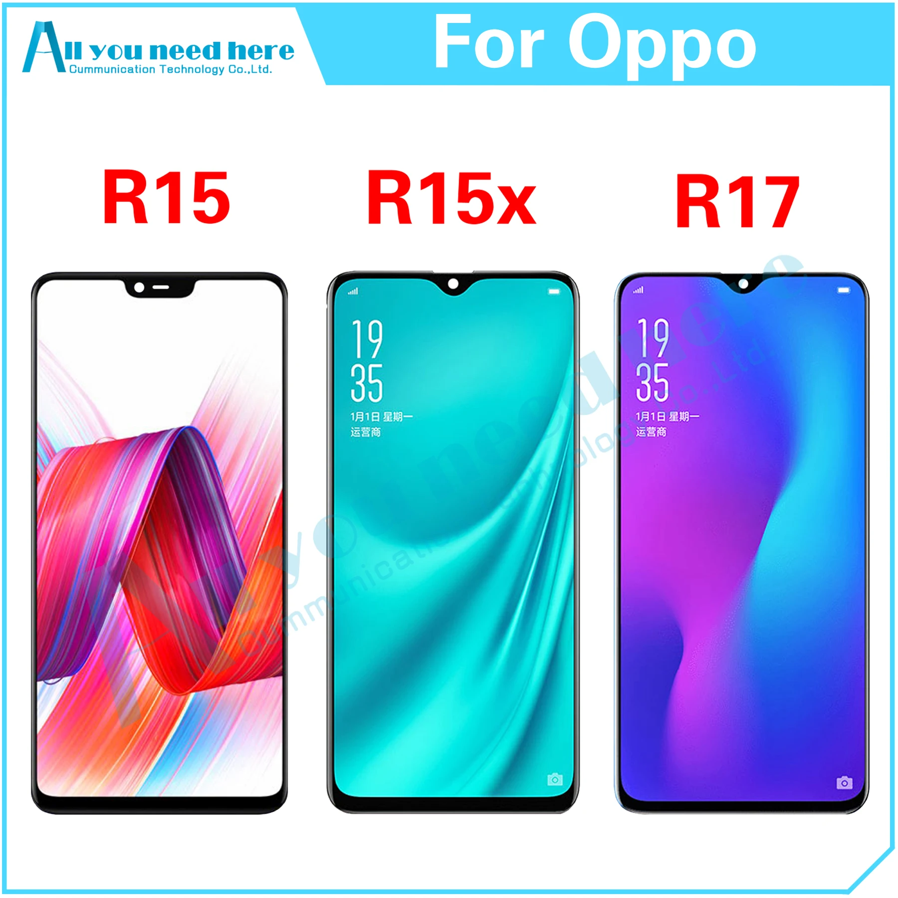 

ЖК-дисплей для Oppo R15 R15X R17