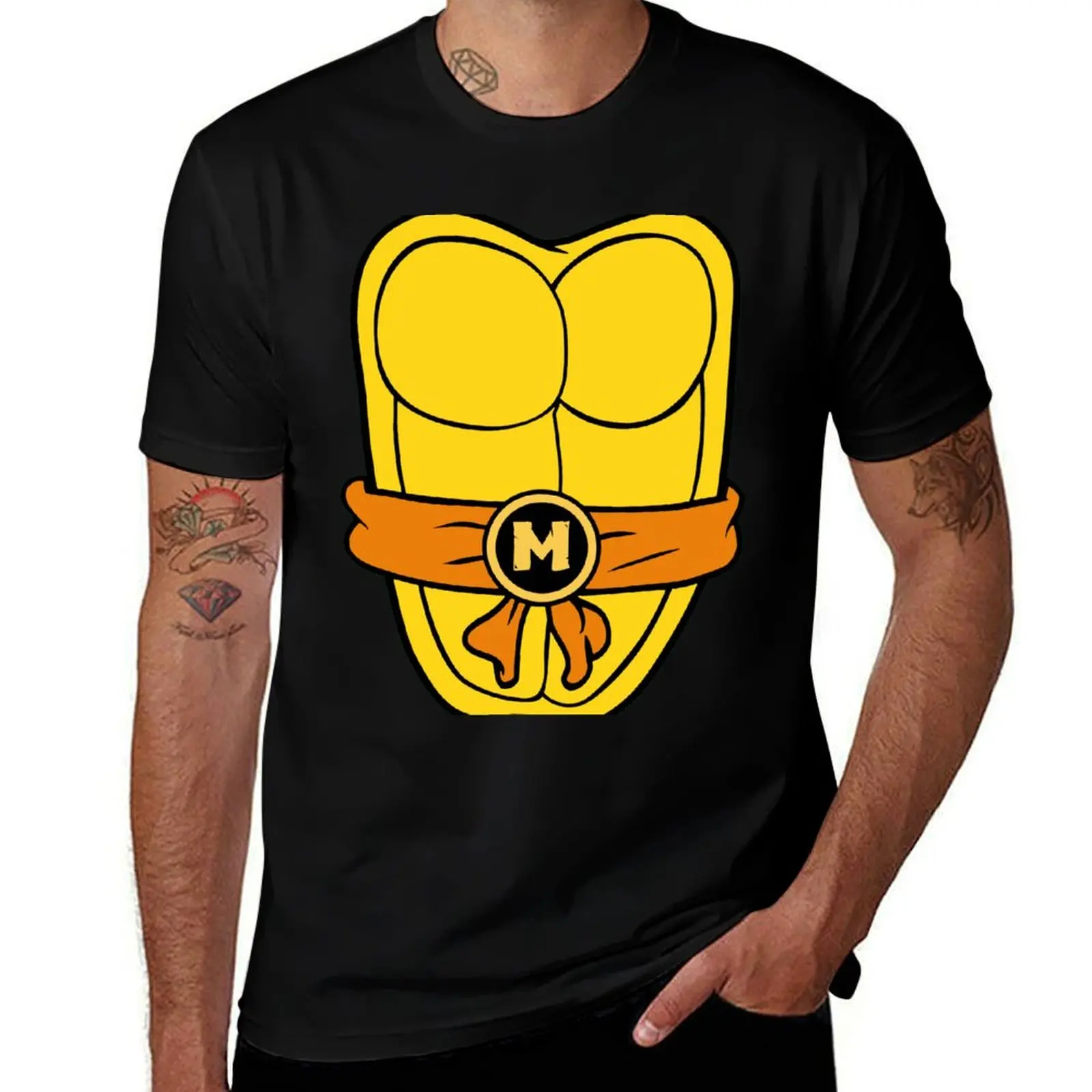 Michaelangelo T-Shirt Soft Anti-Shrink Cotton Tee T-Shirt