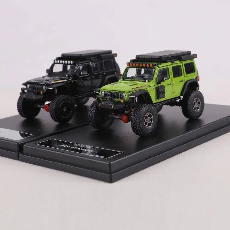 Diecast GCD 1:64 Scale Jeep Wrangler Off-road SUV Alloy Car Model