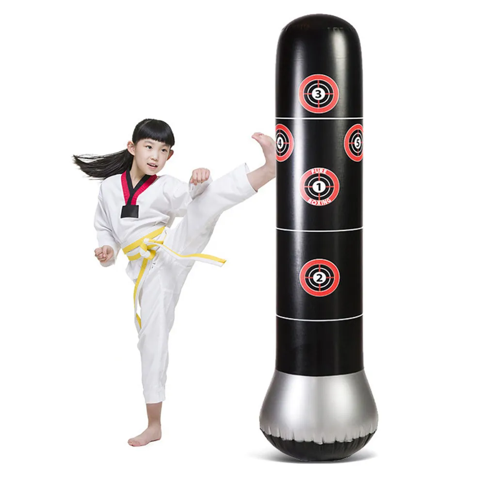 1pcs-inflatable-sandbag-boxing-column-thickened-pvc-decompression-tumbler-fitness-tool-for-home-gym-martial-arts-training