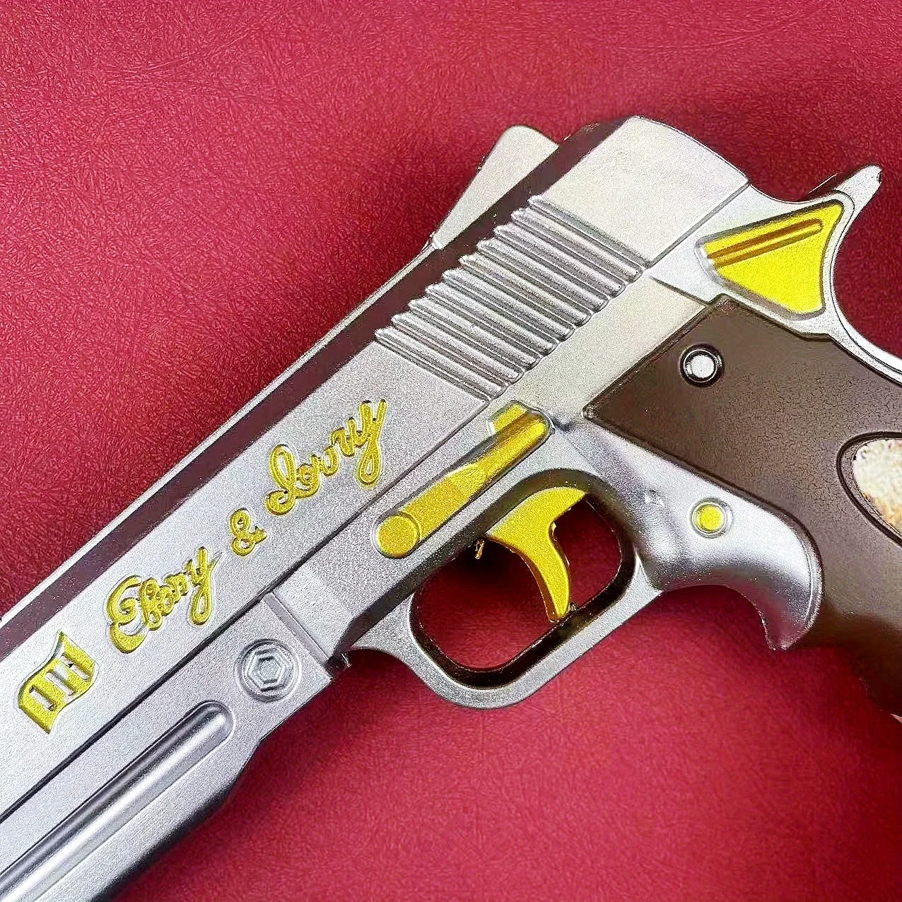 PU Dante pistolet DMC diable peut pleurer 4 Anime ébène ivoire pistolet Cosplay Costume pistolet taille réelle japonais Katana samouraï sabre jouet cadeau