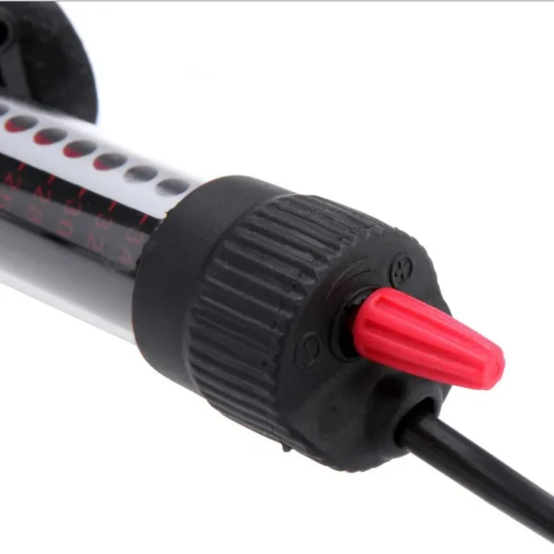 110v-220v EU US Adjustable Temperature Thermostat Heater Rod Submersible Aquarium Fish Tank Water Heat 25W/50W/100W/200W/300W