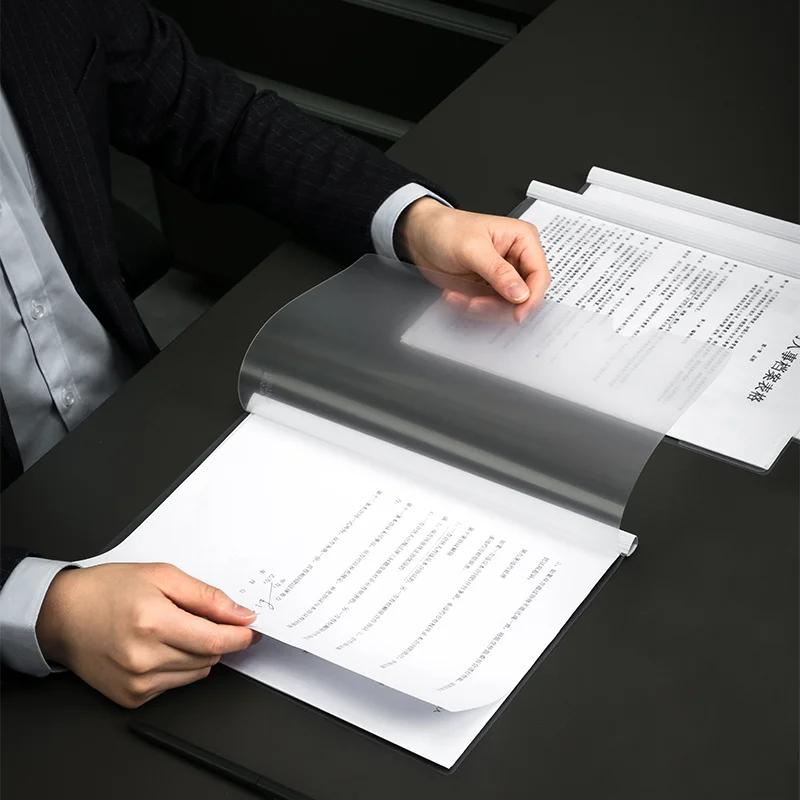 deli 5534 Thickened Flexible Report Document Office Learning Stationery high quality