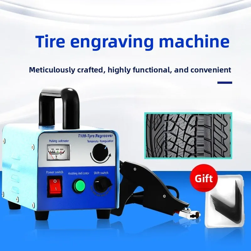 Rubber slotting machine, tire cross-cutting machine, tire engraving machine, one box of knives shipped