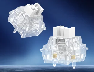 TTC Zero35 HE Switch, Linear Pre-lubed Freely Setting Pre-Travel Magnetic Keyboard Switch Three Magnet Structure (Fan Reward)