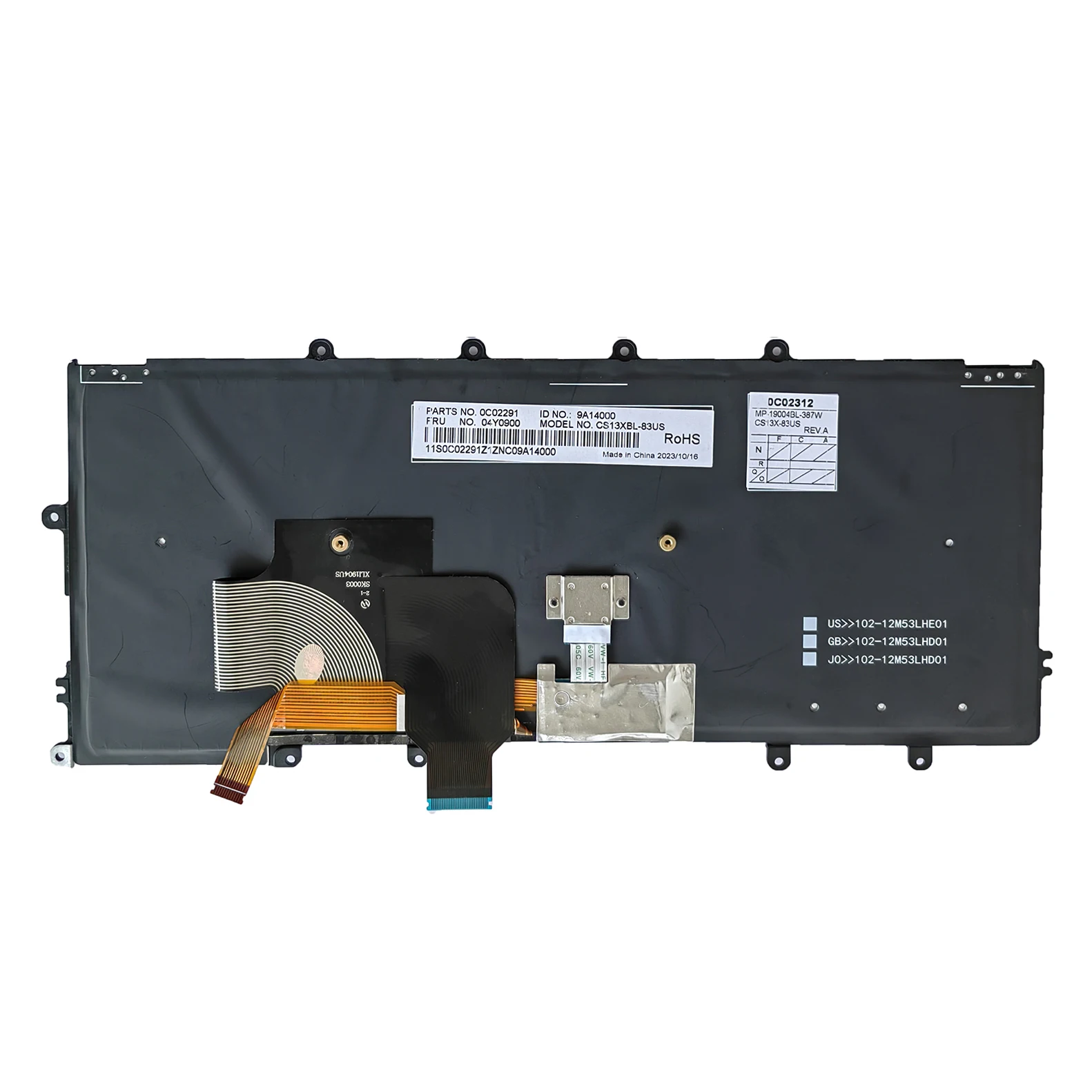 US Laptop Toetsenbord voor Lenovo Thinkpad X240 X240S X230 X230S X250 X250S X260