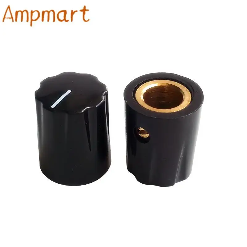 13x16MM E-Gitarren-Effektgerät-Drehknopf, Potentiometer-Lautstärkeregler, mit innerer Kupferhülse, Innenloch 6,4MM – Detail 8