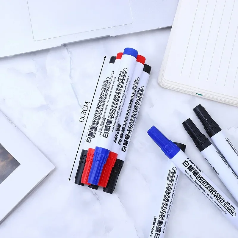 3-60Pcs Erasable Magnetic Whiteboard Marker Pen Blackboard Marker Chalk Glass Ceramics Office School Art Marker Stationery
