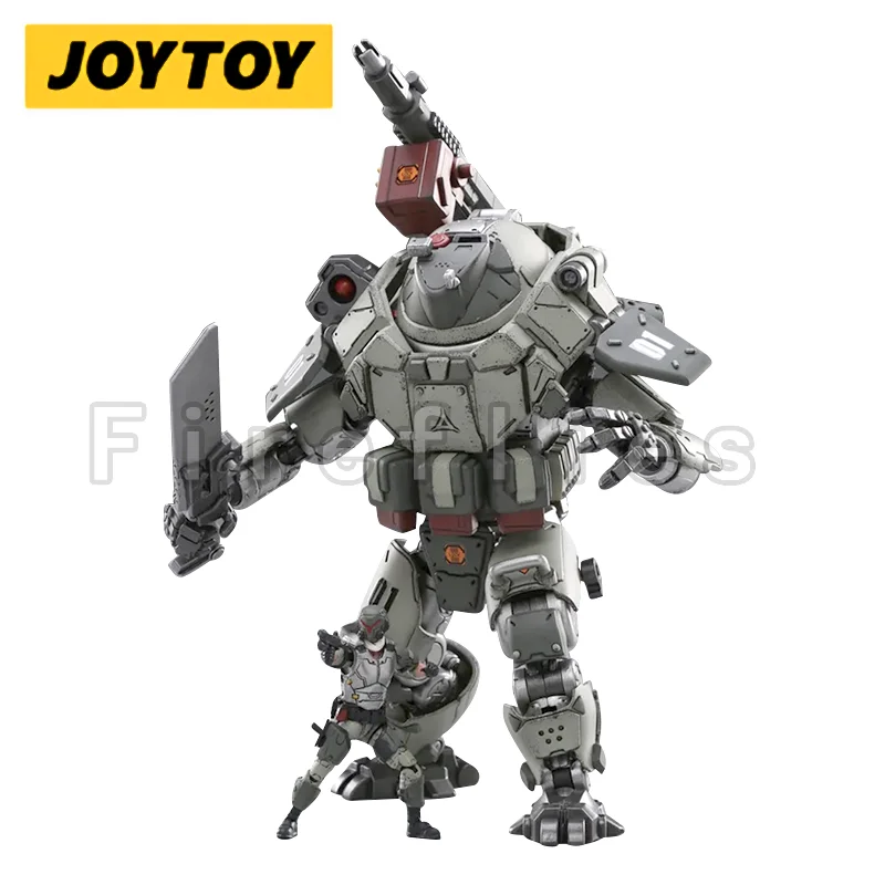 JOYTOY-figura de acción Mecha Iron Wrecker 01, modelo de colección de Anime tipo asalto, juguete para regalo, envío gratis, 1/25