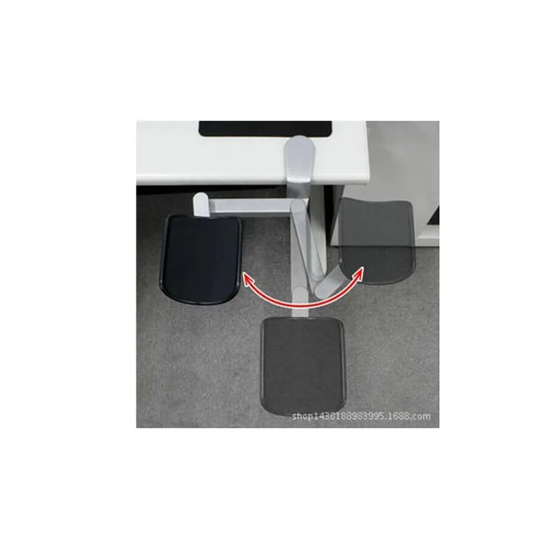 Aluminum Alloy Height Adjustable Desk Mount Computer Armrest Ergonomic Wrist Rest Mouse Pad Holder for Office Home Elbow Support