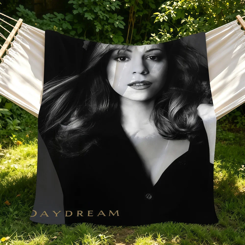 Singer M-mariah Carey Daydream 30th Anniversary Edition Blanket Suitable For Sofas Beds Offices Cars Outdoor Travel