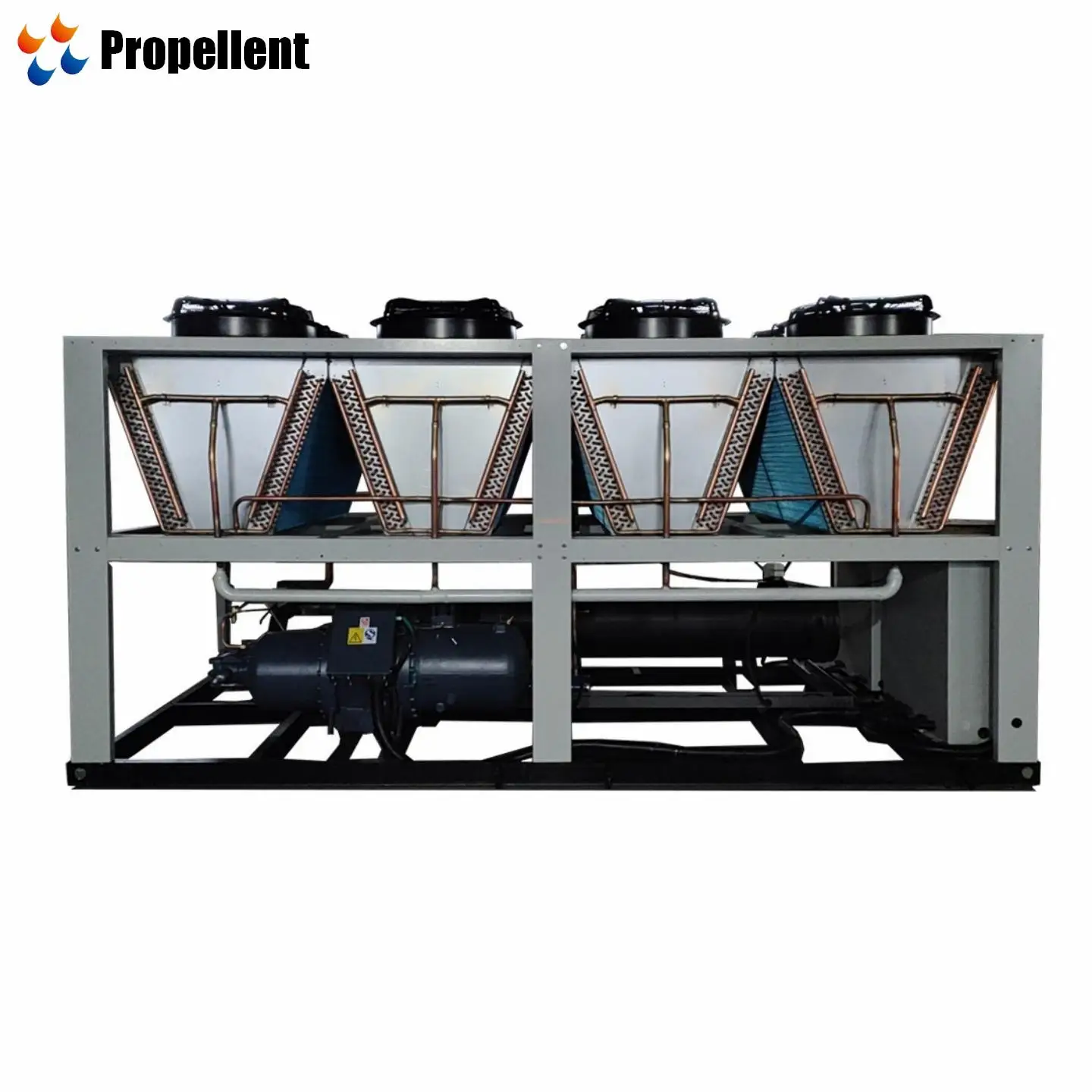 High Efficiency Energy Saving Water Cooling Systems Refrigerator Industrial Chilling Equipment Air Cooled Screw Chiller