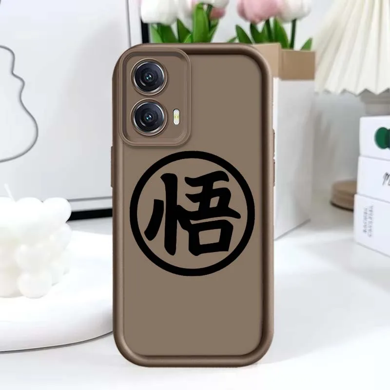 Etui na telefon D-Dragon Ball Goku Logo dla Motorola MOTO Edge G85 G54 G35 G34 G32 E22 E14 G04 50 5G Eye Ladder