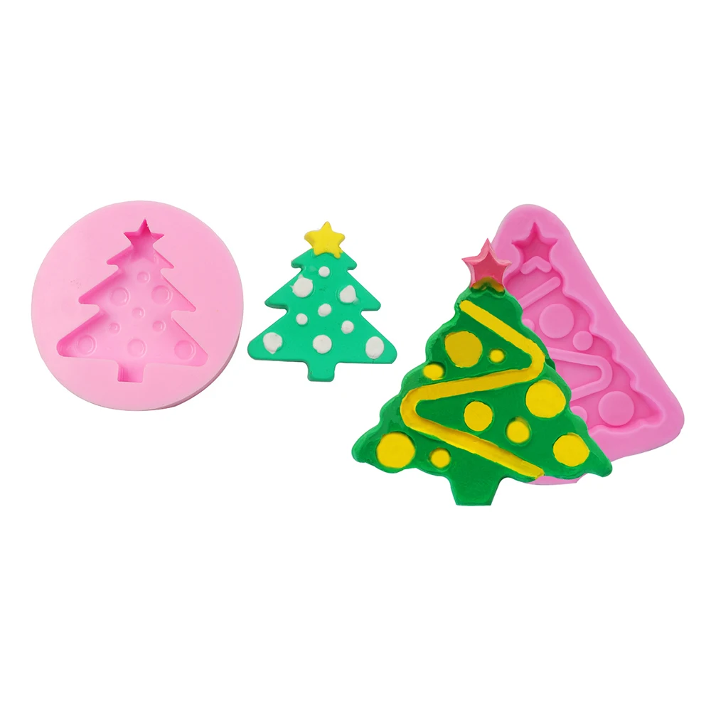 Christmas Snow Tree Cooking Tools Silicone Mold For Baking Pastry Of Cake Decorating Chocolate Candy Kitchen Accessories Ware