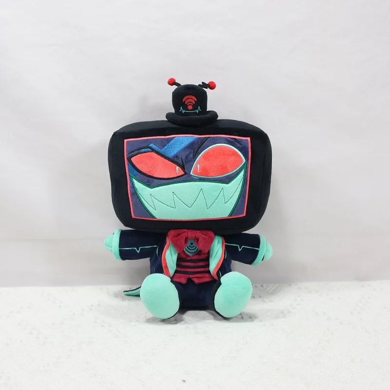 Anime Alastor Tiffany Vox TV Plush Doll Villainous Soft Stuffed Cartoon Peripheral Toys Accessories Birthday Fans Gift