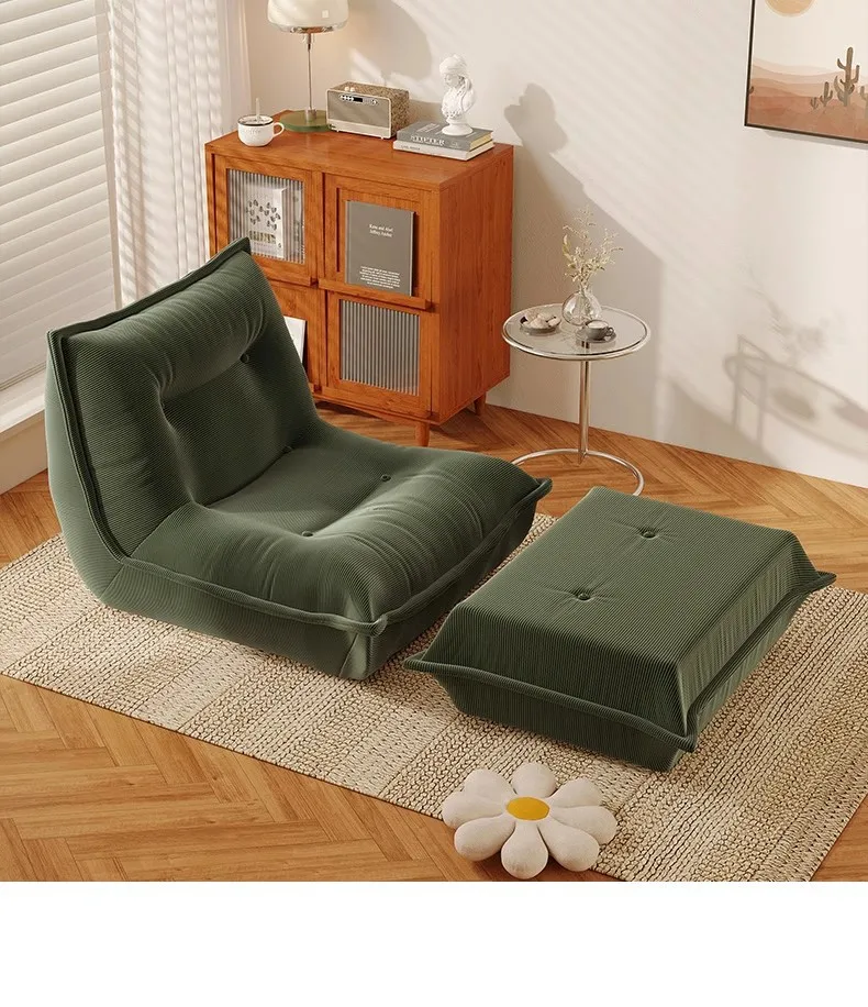 أريكة قماش سروال قصير زلابية، أريكة ضغط لصالون Canapé Hiver Paresseux Personne Seule Siileg Balcon Chambre Tissu #5