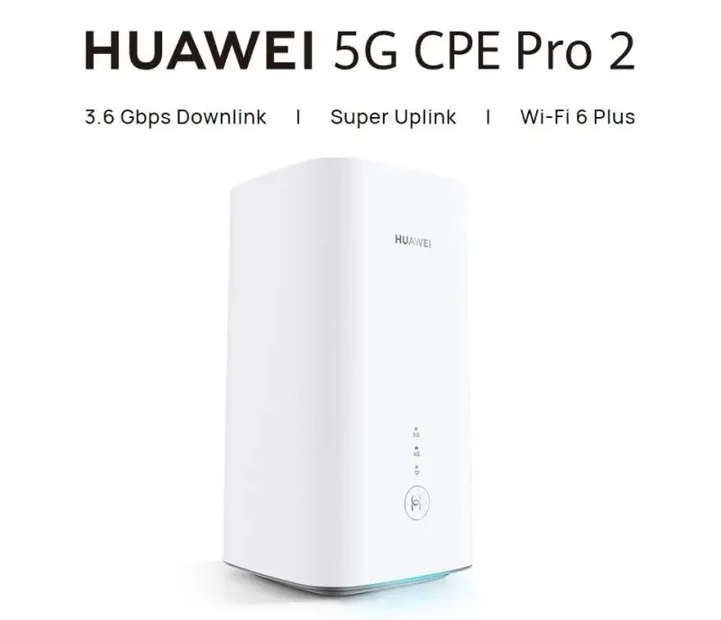 Ontgrendeld Huawei Cpe Pro2 H122-373 5G/4G Hotspot Wifi 6 Plus 3.6Gbps Simkaart Router