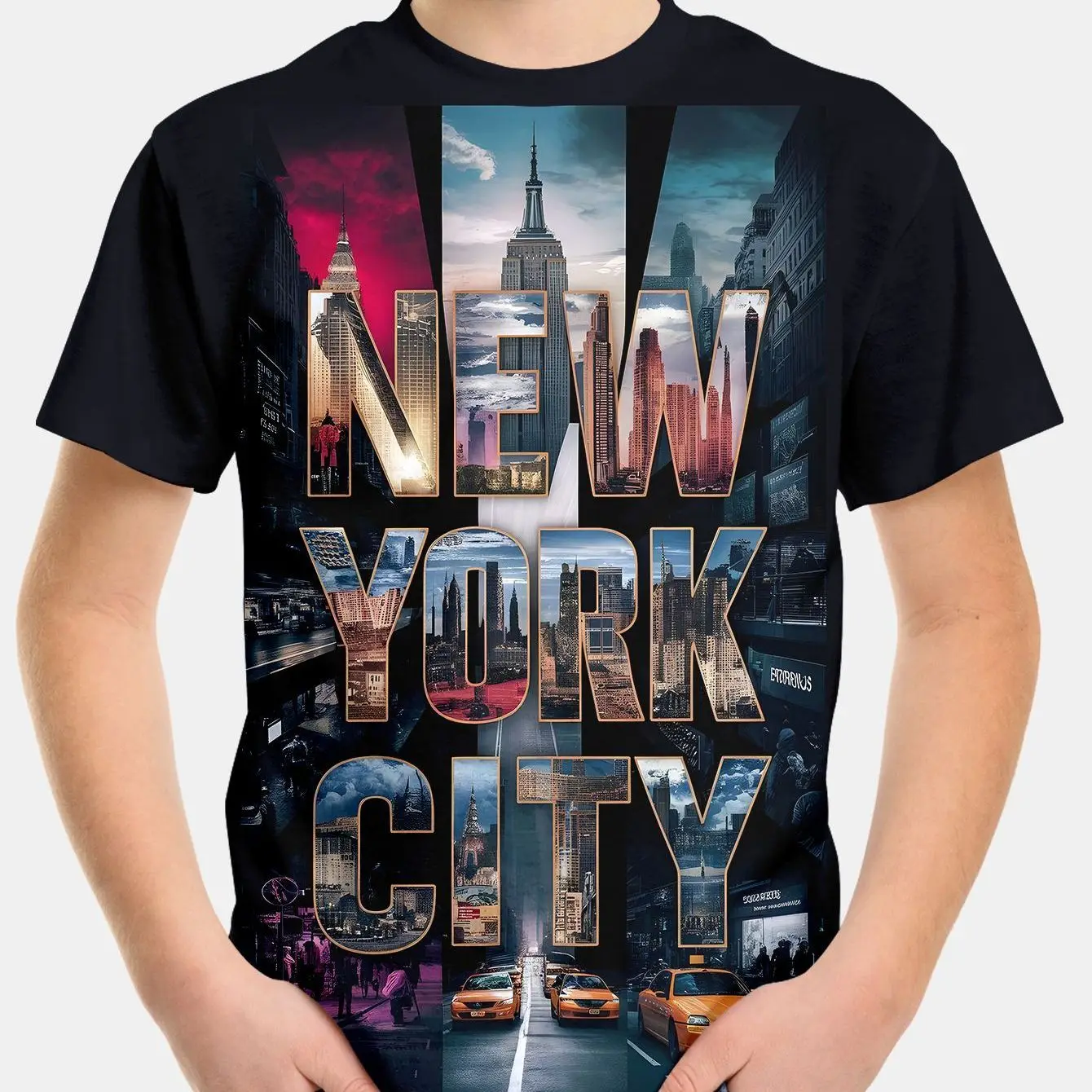 

New Summer Mesh Short-sleeved T-shirts for Both Men and Women, Casual, Versatile and Stylish for Children and Adults, Loose Tops