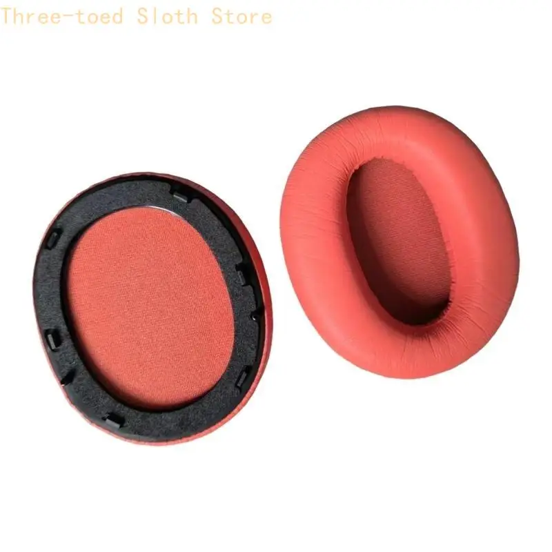 1PAIR EAR PAD Headset Earmuffs untuk W820NB Headphone Earpads Ear Pad Spons Cushions Cover E74A