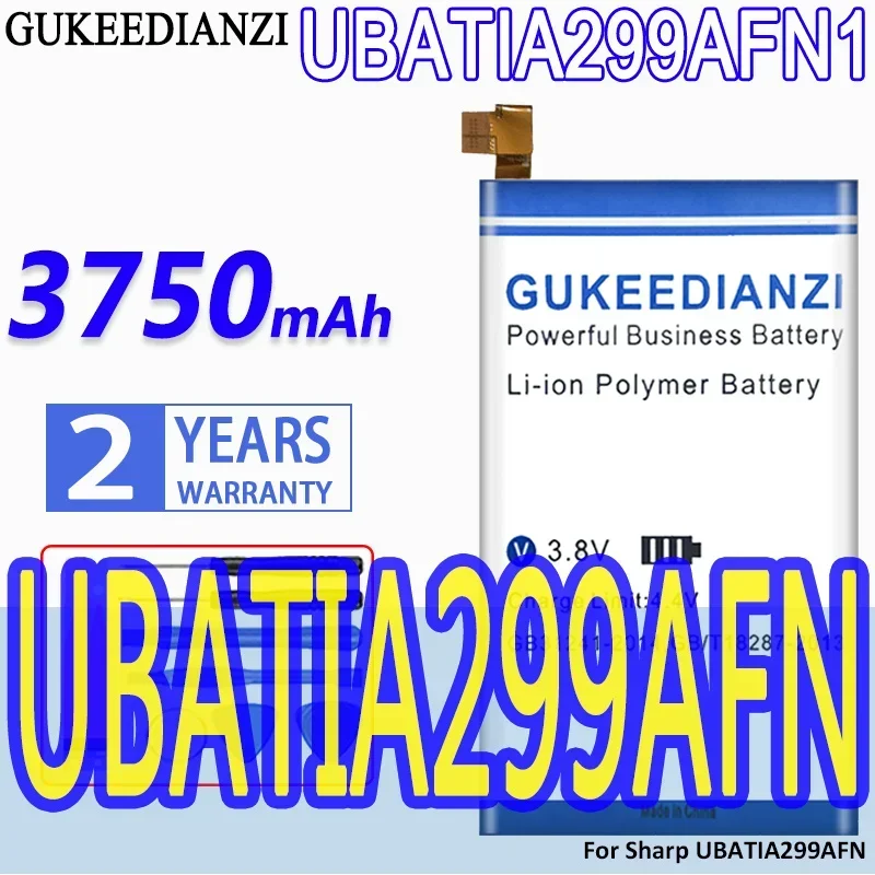 

3750mAh High Capacity GUKEEDIANZI Battery For Sharp UBATIA299AFN