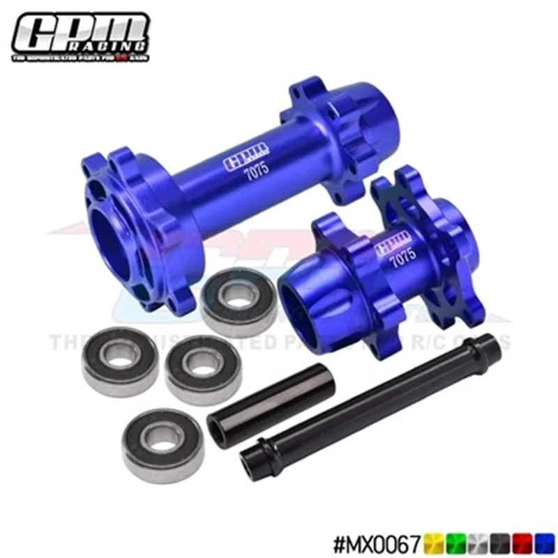 

LOSI-1/4 Motorcycle Promoto-MX Aluminum 7075 Front+Rear Hub Set (with enlarged bearing design)