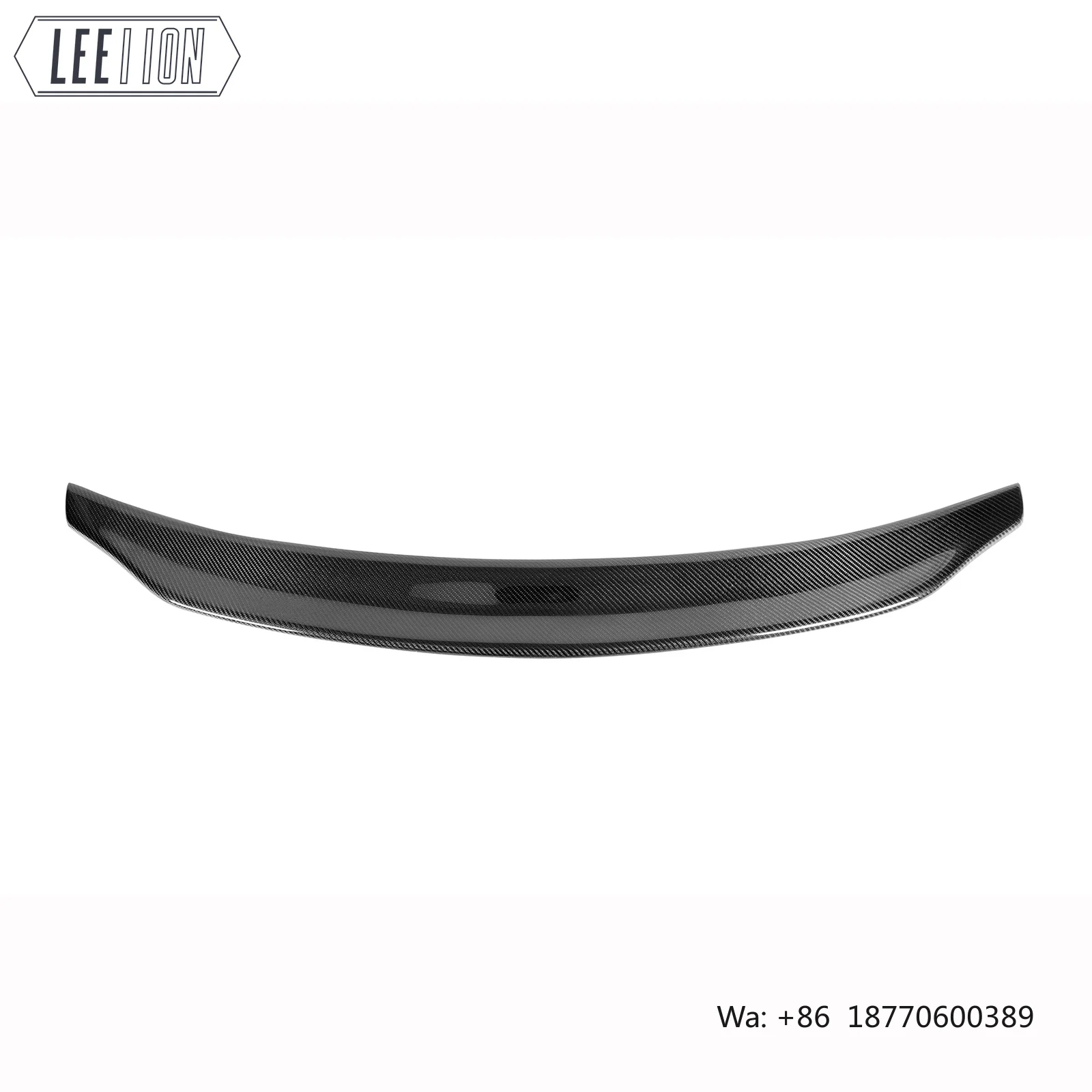 Real Carbon Fiber Exterior Rear Trunk Wing Spoiler for audi A5 B9 Accessories