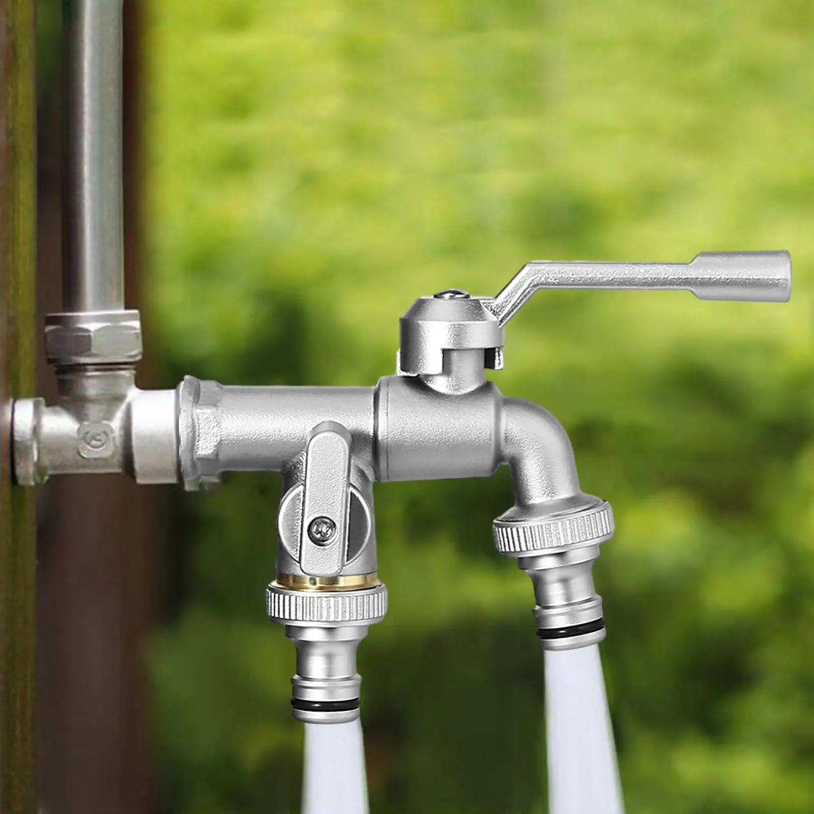 

Outdoor Garden Faucet Brass Ball Valves Outside Spigot for Yard Garden Home