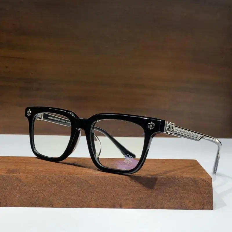 Fashion Square Acetate Men Women Eyeglass Frame CH8207 Personalized Literature Reading Glasses Myopia Prescription Glasses Gafas