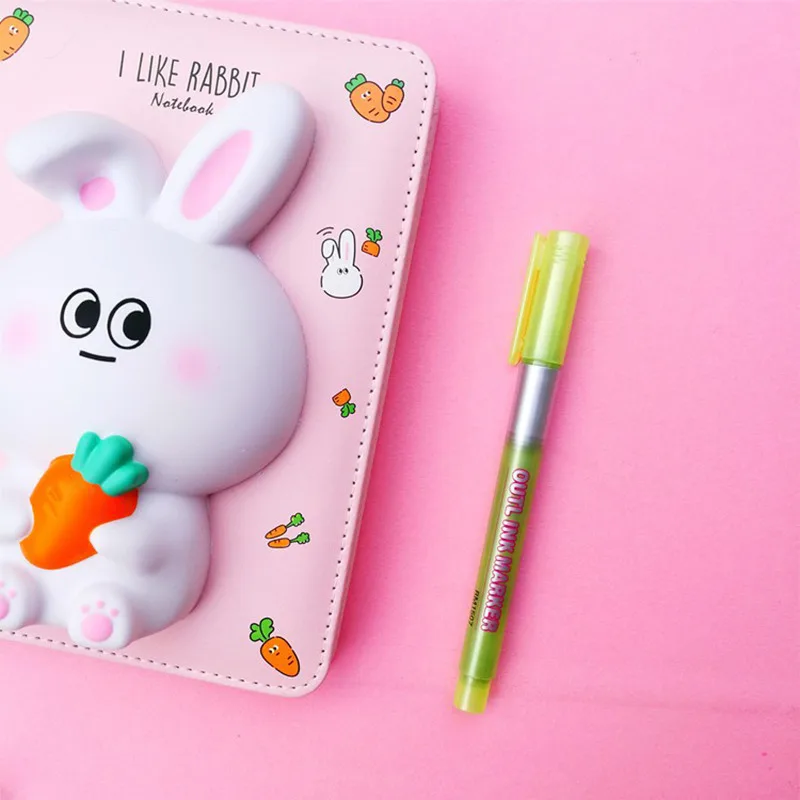 하이라이트 마커 펜, 이중 선 윤곽 펜, 8 색 셀프 윤곽 반짝이 쓰기 드로잉 펜, 카드용