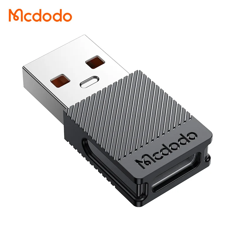 Maiduo, Core Series Type-C 5A To USB-A 2.0 Adapter, Car Mobile Phone Converter