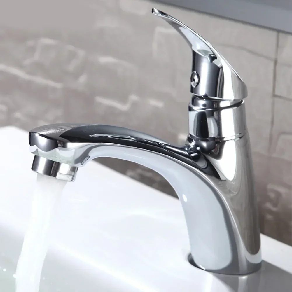 

Sink Tap Faucet Bathroom Counter Bathroom Faucet Chrome Mixer Tap Single Cold Sink Faucet Water Sink Basin Faucet