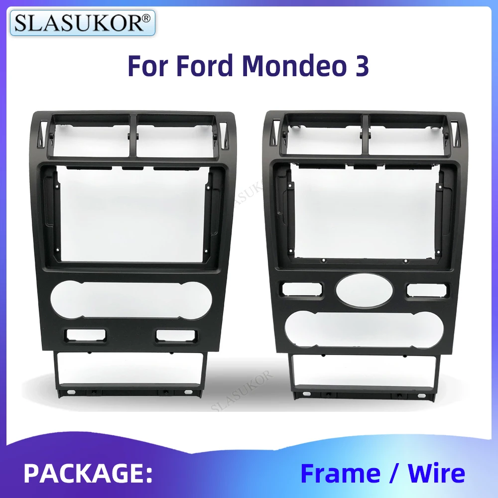 

9" For Ford Mondeo 3 2004-2007 Frame Video Panel Player Audio Frame Dashboard Mount Suit Wire Accessories With Wire