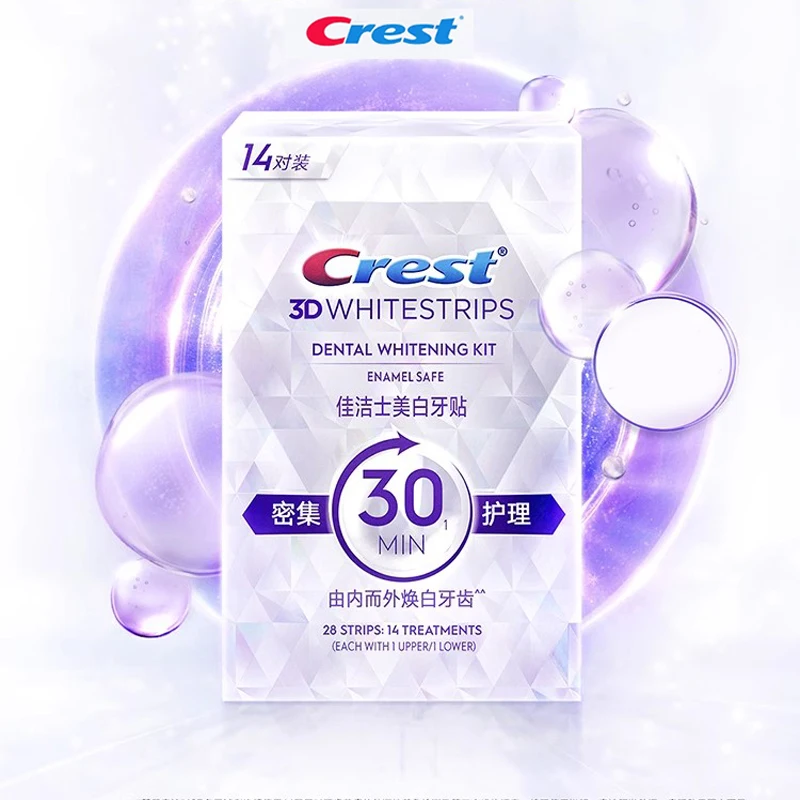 

Crest 3D Whitestrips Professional White Teeth Whitening Fast White Teeth Strip Gentle Routine Glamorous Whitening Kit