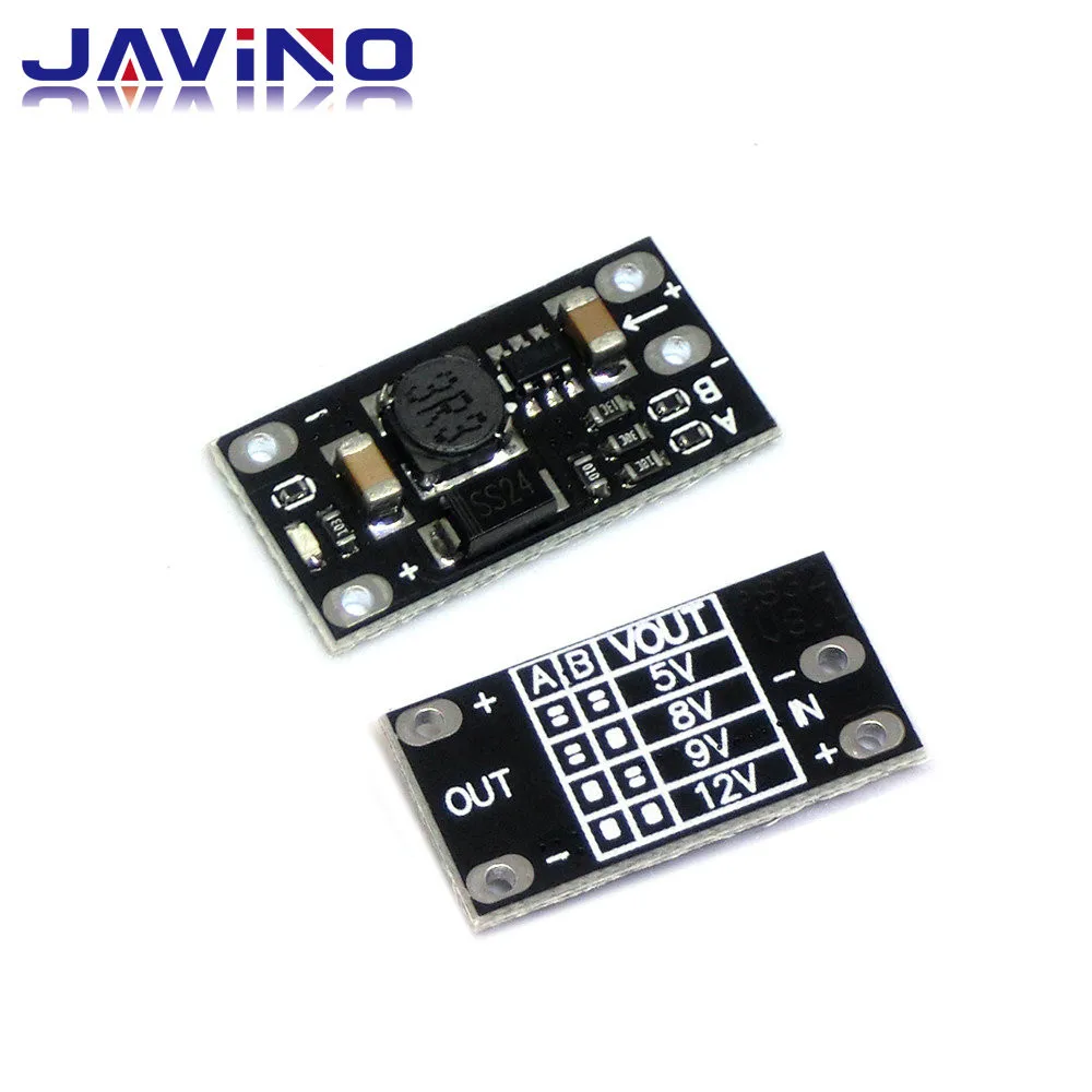 Mini DC-DC Boost Step Up Converter Board Module 3.7V to 12V Voltage Regulator PCB Board Module Lithium Battery Boost