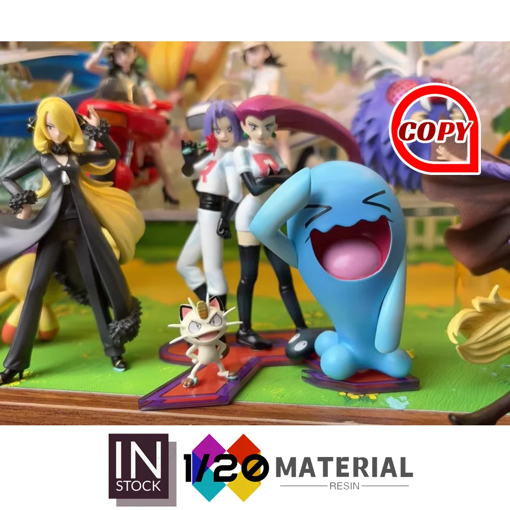 

[In Stock]1/20 Resin Scale World [COPY POKE HOUSE] – Jessie & James & Meowth & Wobbuffet