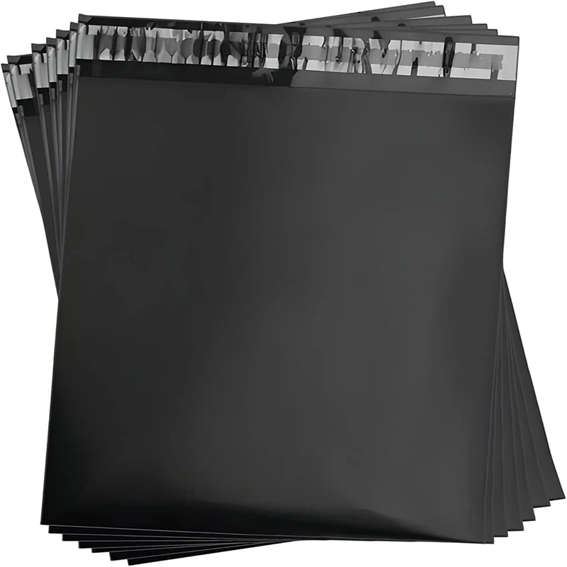 سماكة اللون الأسود المغلف أكياس التخزين بولي ايثيلين البلاستيك ساعي حقيبة شحن مقاوم للماء ذاتية اللصق ختم الحقيبة أكياس بريد