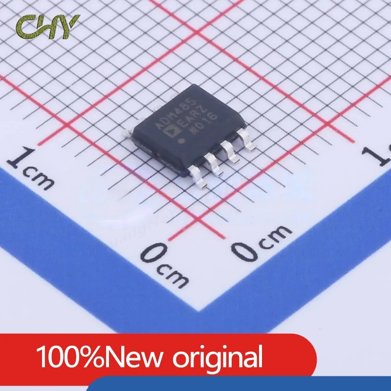 10Pcs/Lot ADM485EARZ SOIC-8 Half-Duplex RS-485/RS-422 Transceiver with ��15kV ESD Protection