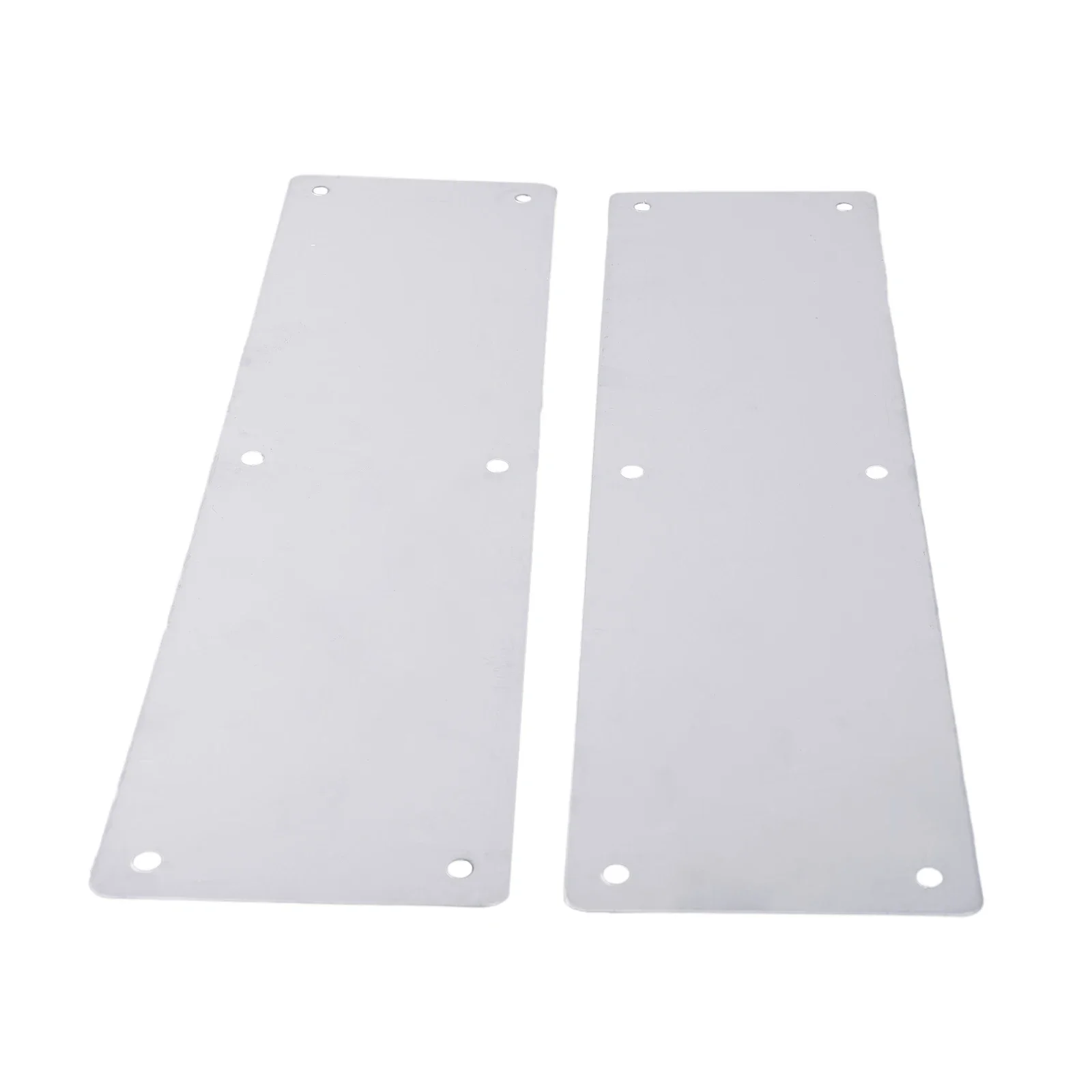 Hardware Door Kick Plate Without Word Plate Door Protection Door Sign Interior Or Exterior Kick Plate Silver Practical Exquisite