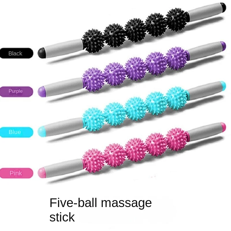 SELFREE-Stab Ball Massage Stick Muscle Relaxation Exercise Roller Fitness Yoga Hedgehog Ball Fascia Stick Sport  Drop-shippping