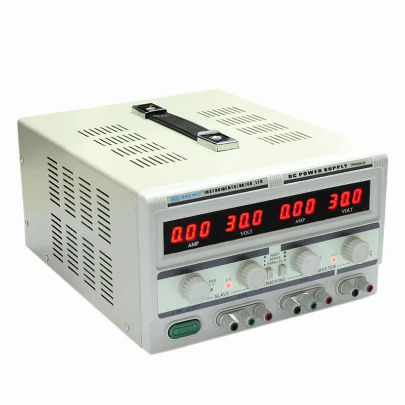 Laboratory Linear DC stabilized power supply dual output 30V 5A transformer