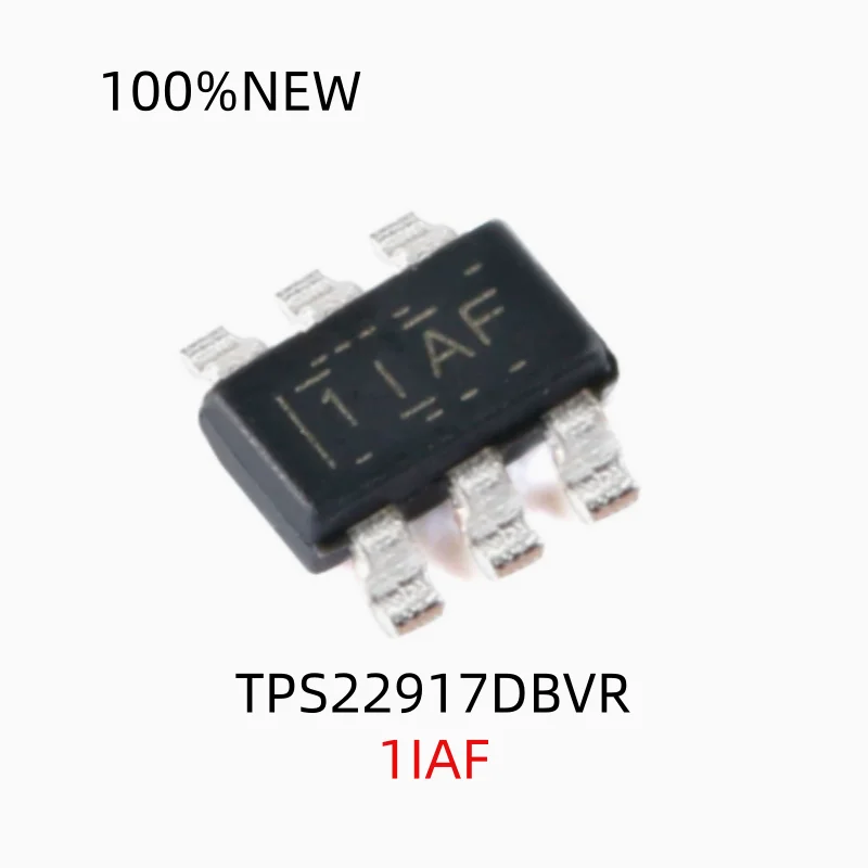 (20 Pieces) 100% New Tps22917Dbvr Silk Screen 1Iaf Package Sot23-6 Adjustable Rise Time Leakage Load Switch Ic Chip