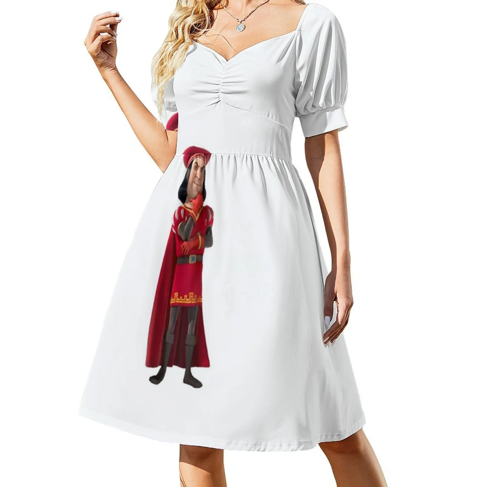 اثق بنفسك! فستان هيب هوب نسائي ملابس الشارع مطبوع عليه رسومات جرافيك للحفلات والنوادي Shrek Lord Farquaad Fiona Farquaad Evening #2