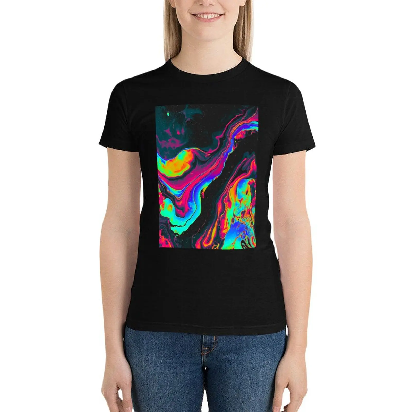 

BATS IN THE ATTIC T-Shirt funny graphics white t shirts for Women