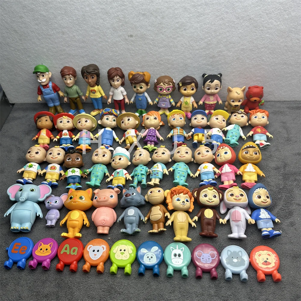 สุ่มเดิมส่ง 5 ชิ้น/เซ็ตตุ๊กตาแตงโมการ์ตูนตุ๊กตาน่ารักเกมเด็กเล่นบ้านวันหยุดของขวัญ