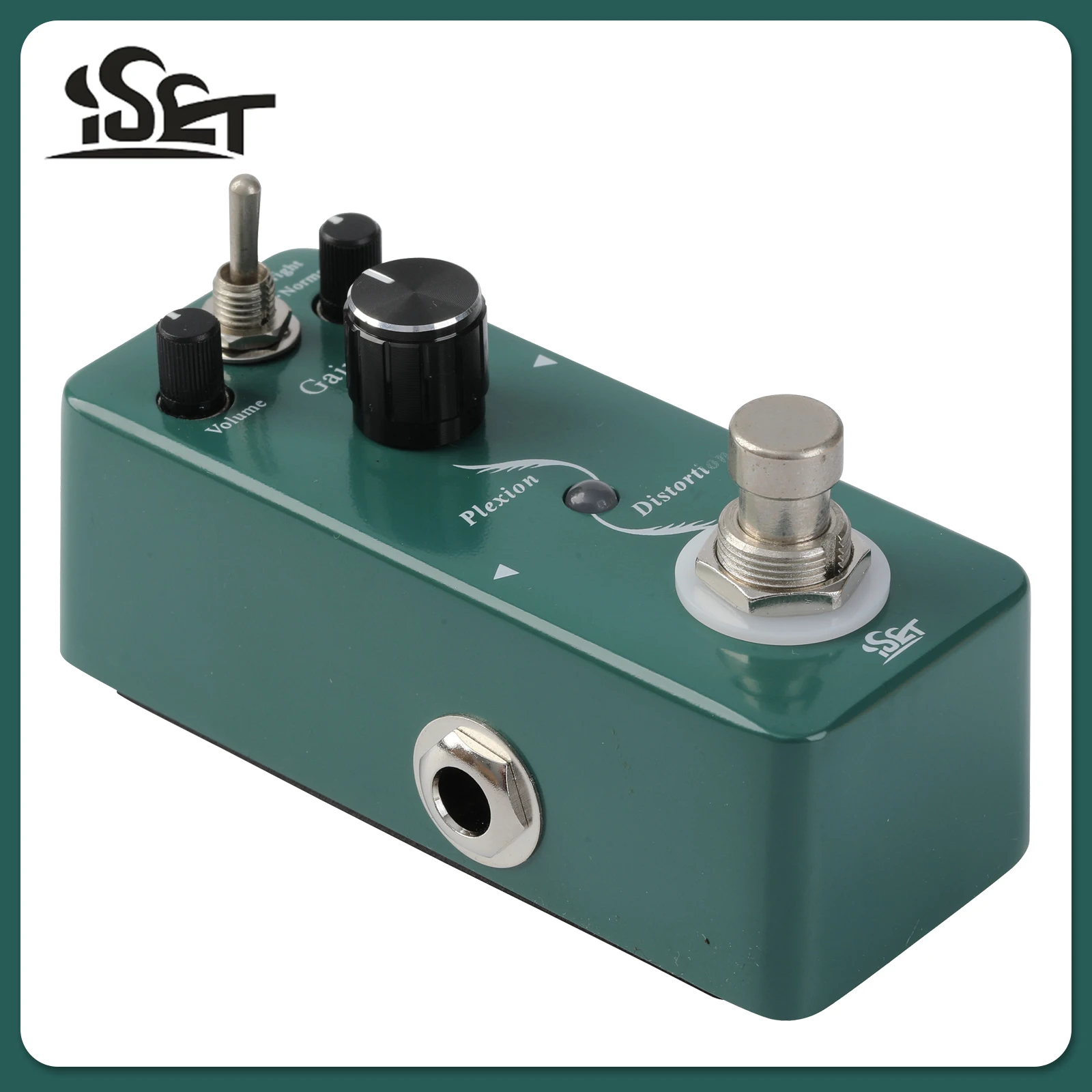 ISET PD-8B Plexion تشويه تأثير الغيتار دواسة Plexion تشويه لهجة تأثيرات صحيح الالتفافية دواسة الغيتار الكهربائي الملحقات