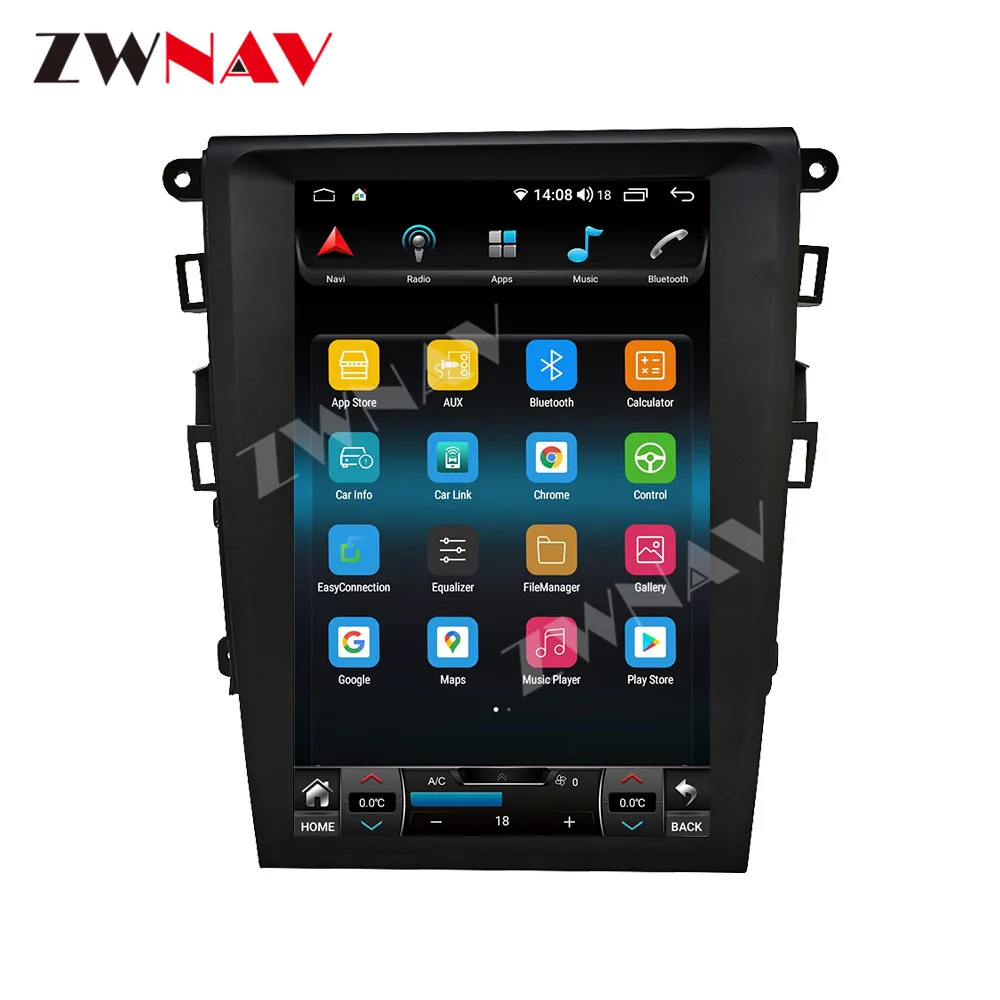 15.8 Inch Touch Screen For Ford Mondeo 2001-2007 Android 14 GPS Navigation WIFI 4G BT Carplay Car Multimedia Player Head Unit