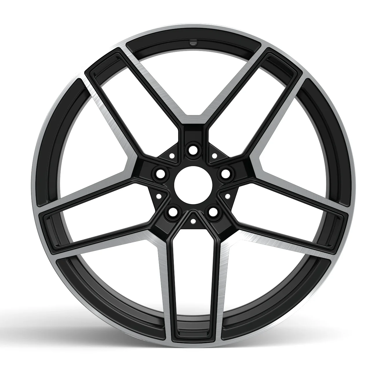 ForgeAlloy Racing 4x4 Offroad Forged Alloy Wheels 14-20 Inch 130/120 PCD Five Spoke Gold Finish Universal Fitment Heavy Duty